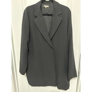 Black Women's Blazer Jacket Size XL‎